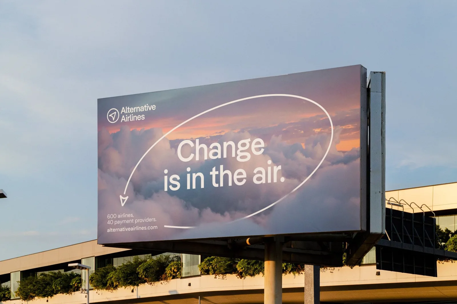 Alternative Airlines brand identity design by Lantern