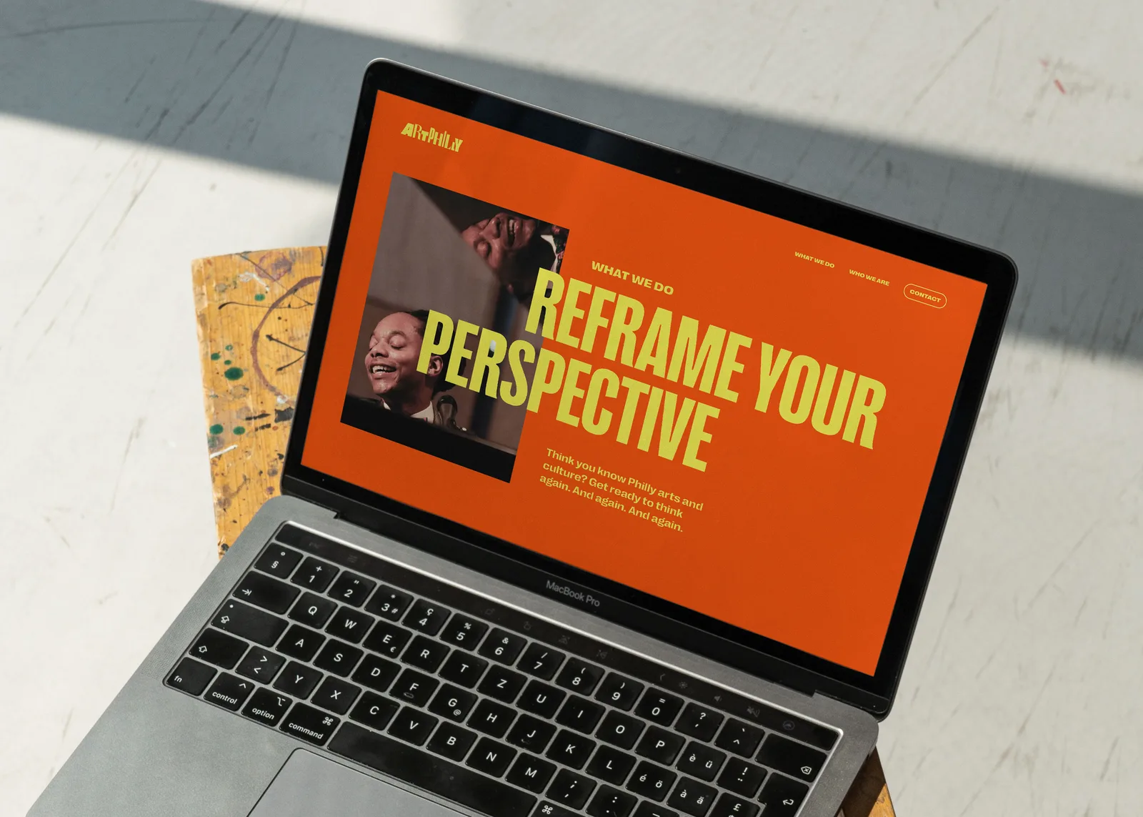 ArtPhilly brand identity by J2