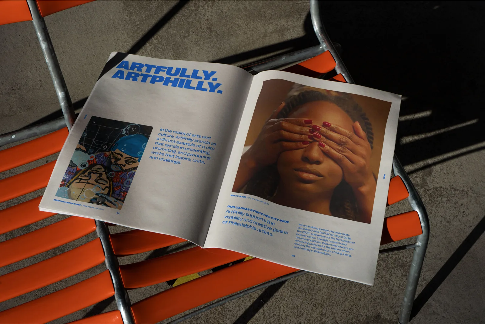 ArtPhilly brand identity by J2