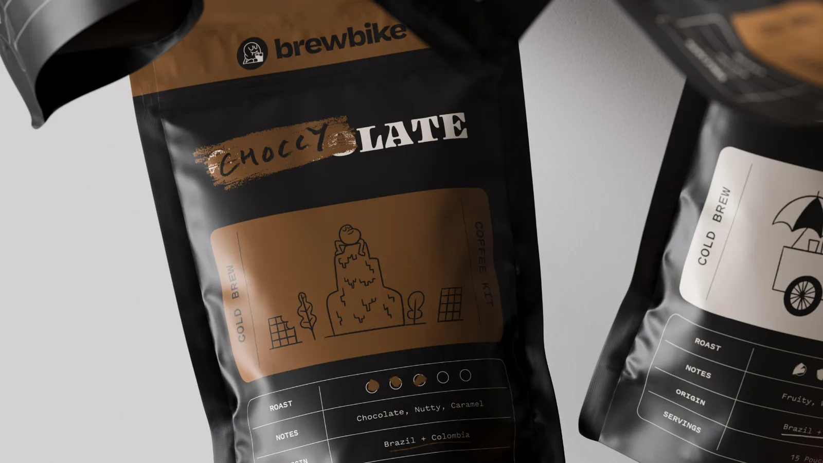 BrewBike brand identity by Koto