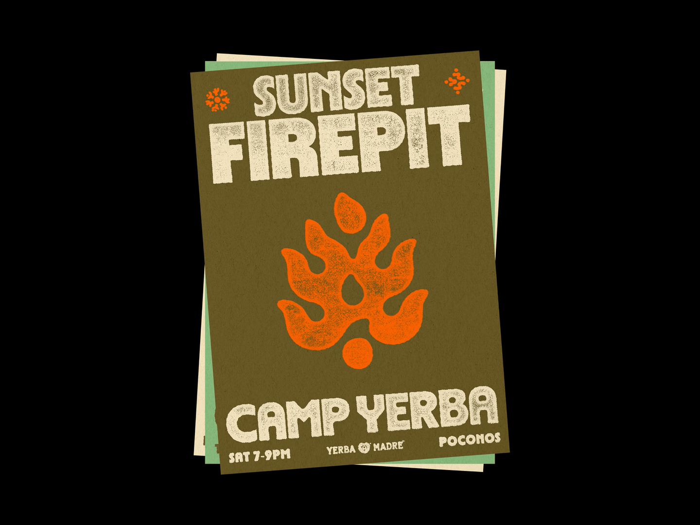 Camp Yerba brand identity