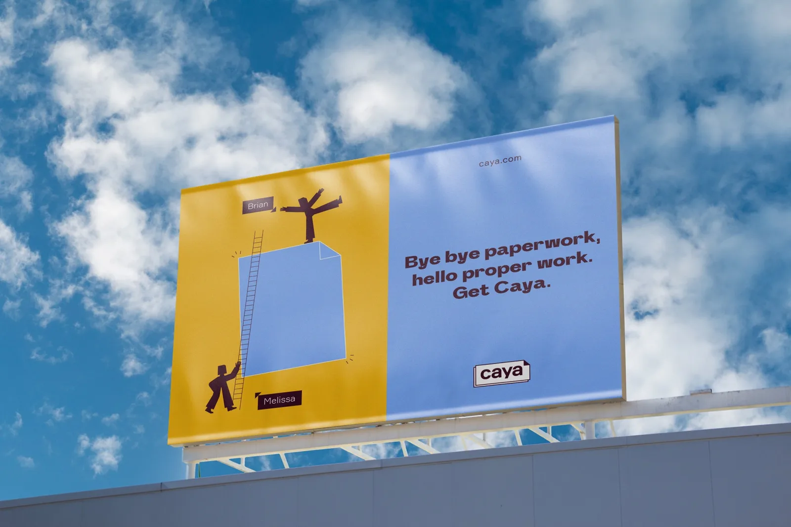 Caya brand identity design by Verve