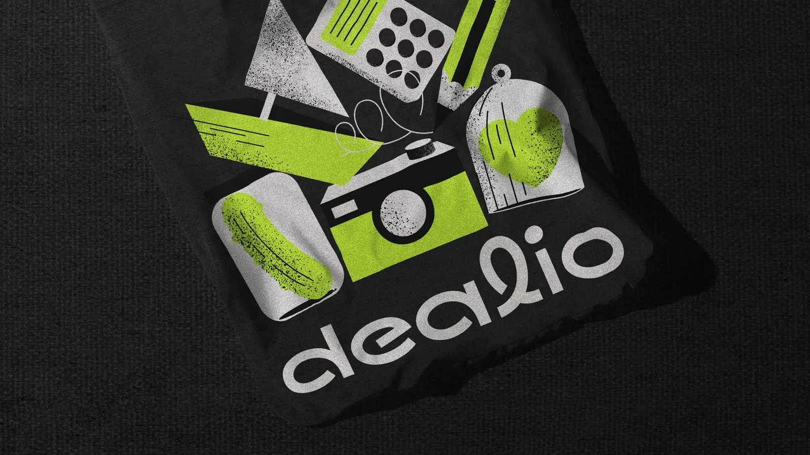 Dealio brand identity design by Señor agency
