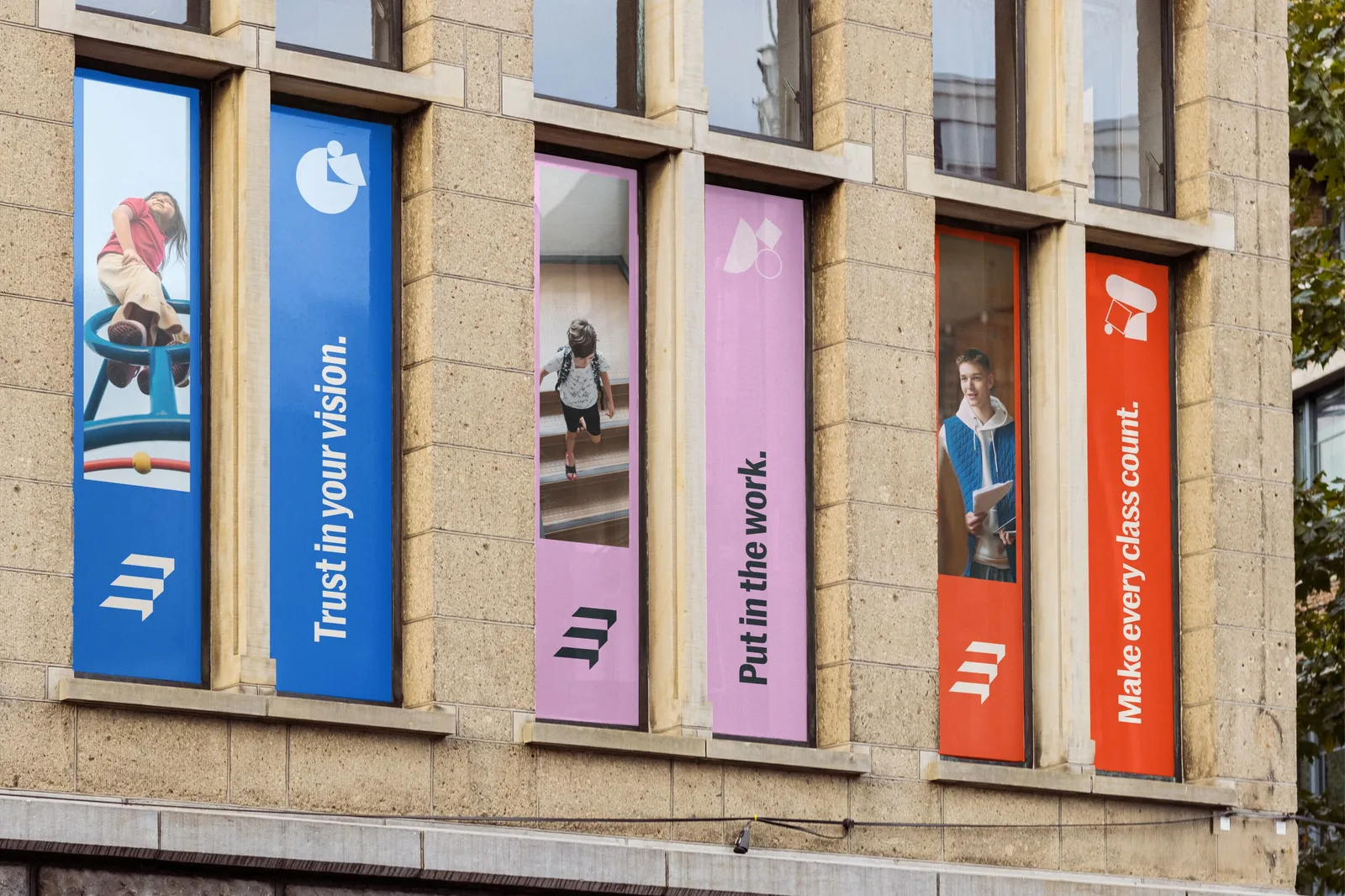Education Elements brand identity design by Gold Front