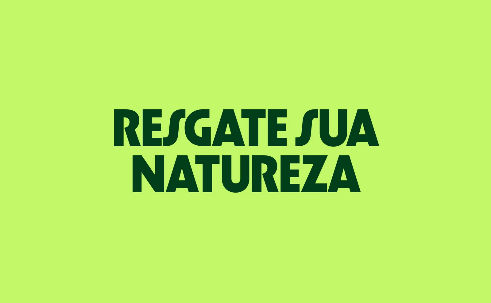 Escola + Natureza identity by Polar for Instituto Alana