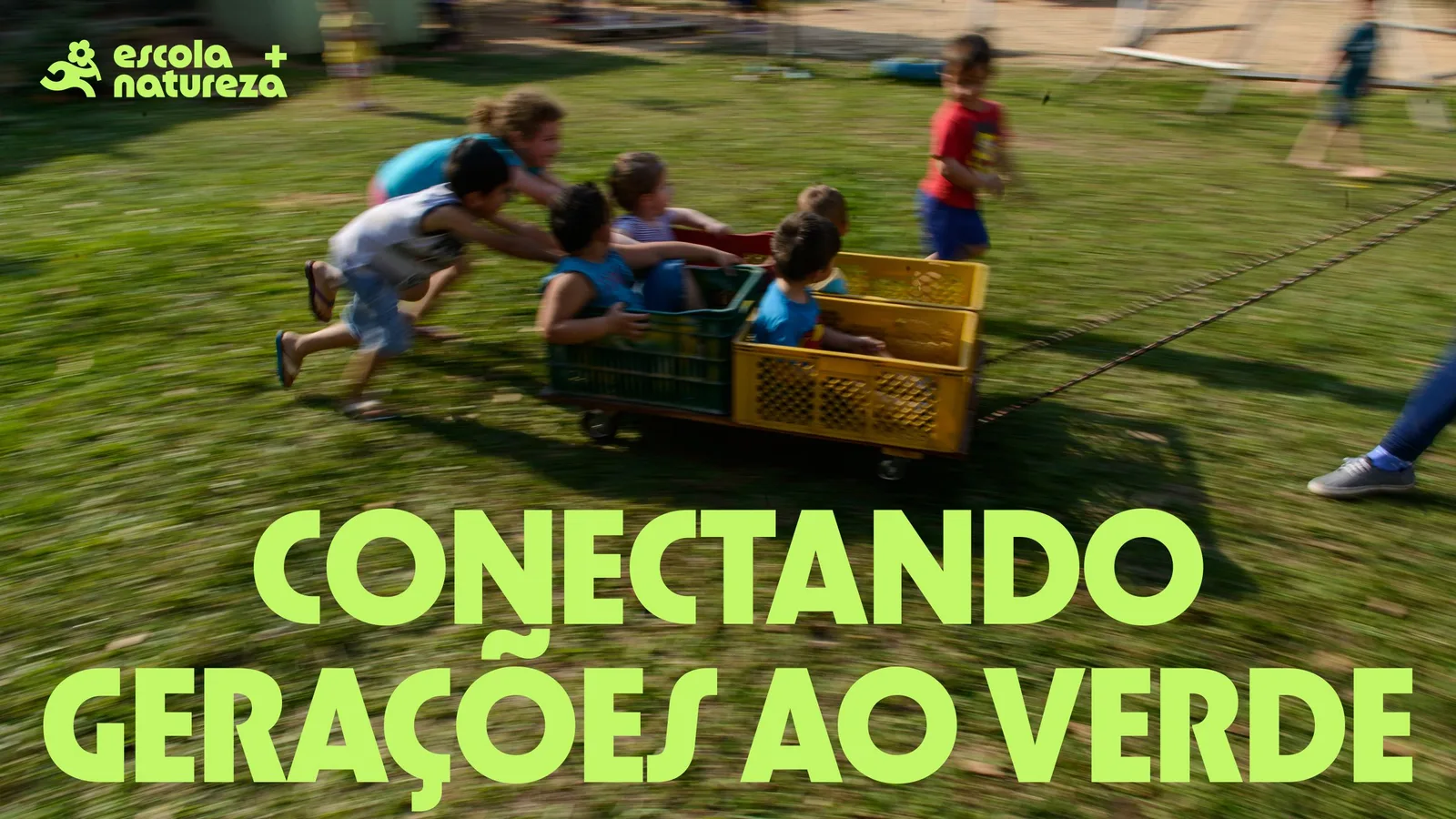 Escola + Natureza identity by Polar for Instituto Alana