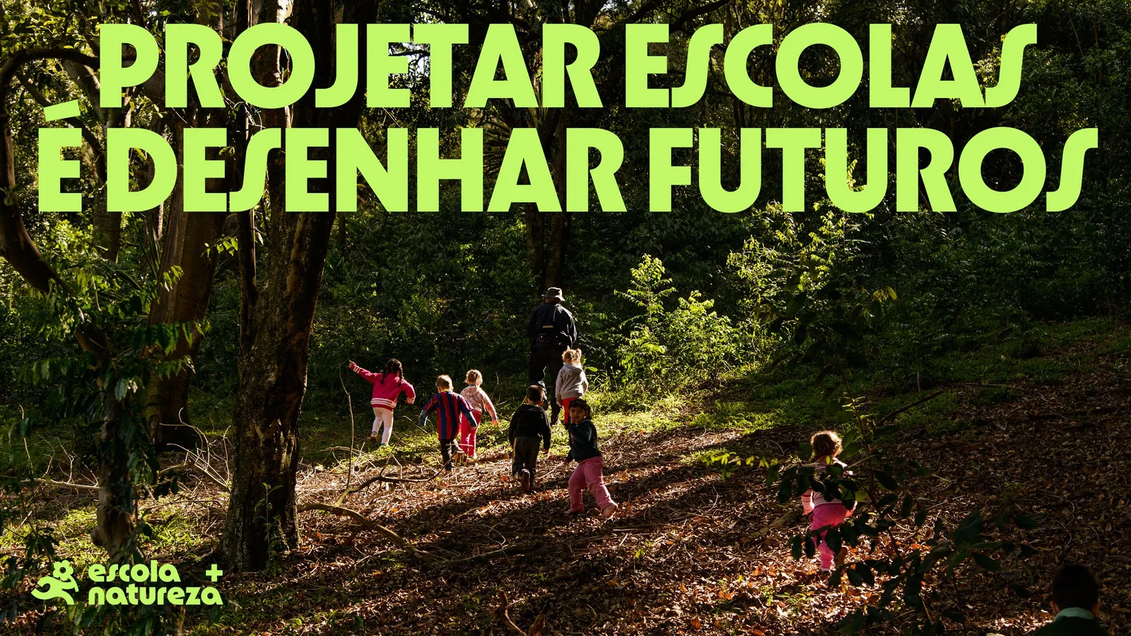Escola + Natureza identity by Polar for Instituto Alana