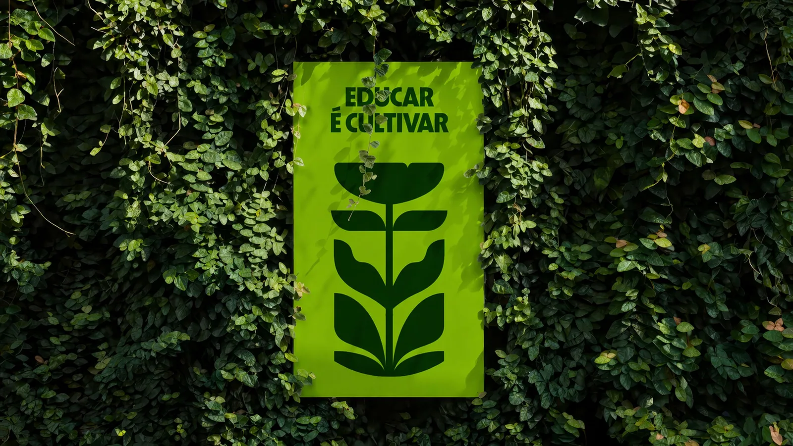Escola + Natureza identity by Polar for Instituto Alana
