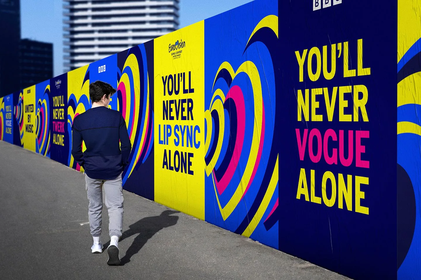 Eurovision 2023 brand identity design by Design Bridge and Partners (3)