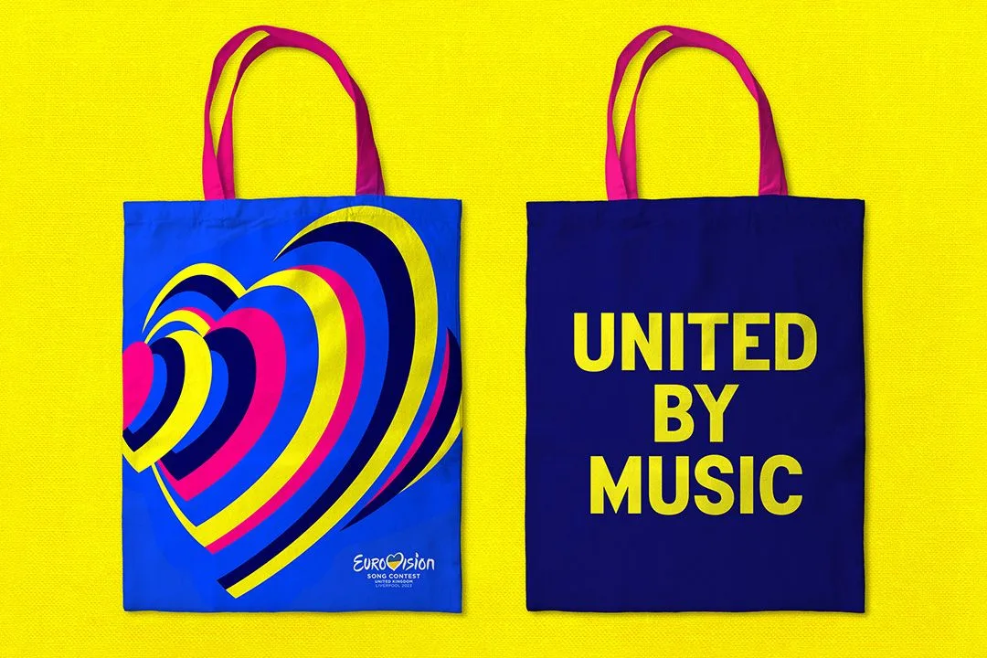 Eurovision 2023 brand identity design by Design Bridge and Partners (7)
