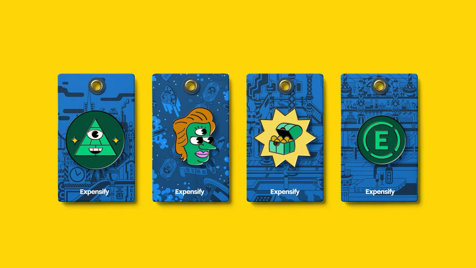 Expensify brand identity by The Collected Works