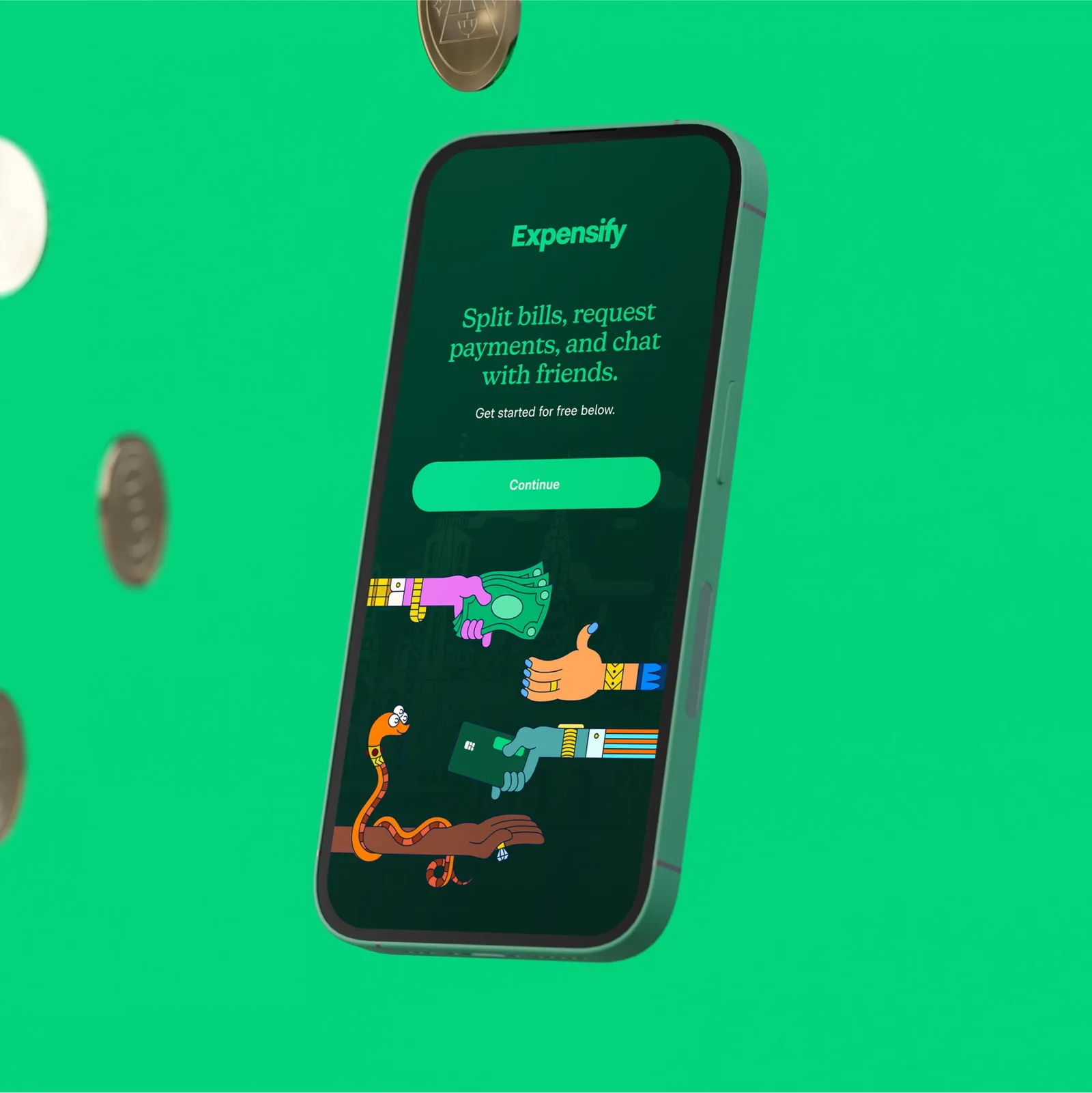 Expensify brand identity by The Collected Works