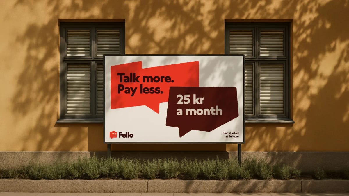 Fello brand identity by Bold Scandinavia