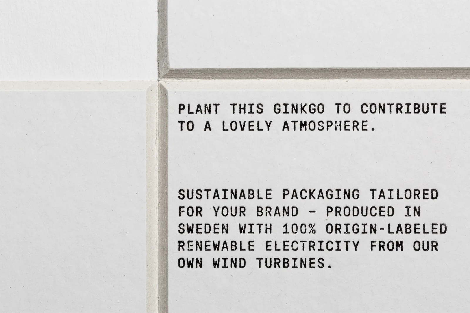 GBGT Box 'A Lovely Atmosphere' packaging by Bedow