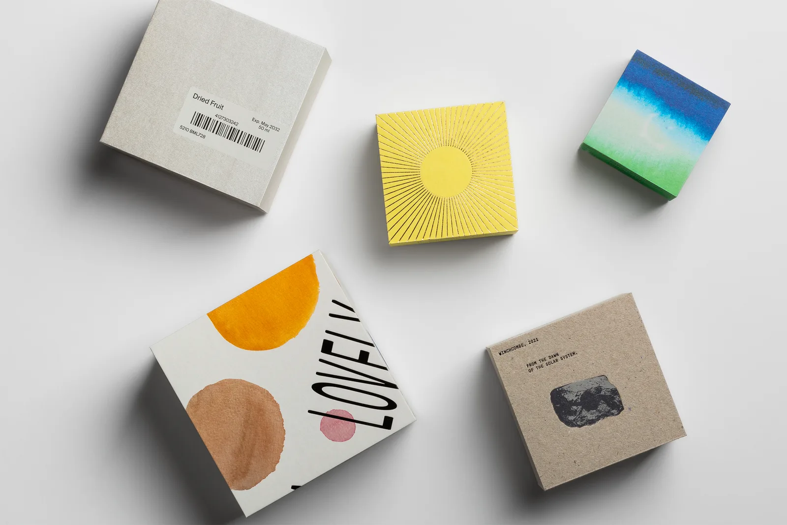 GBGT Box 'A Lovely Atmosphere' packaging by Bedow