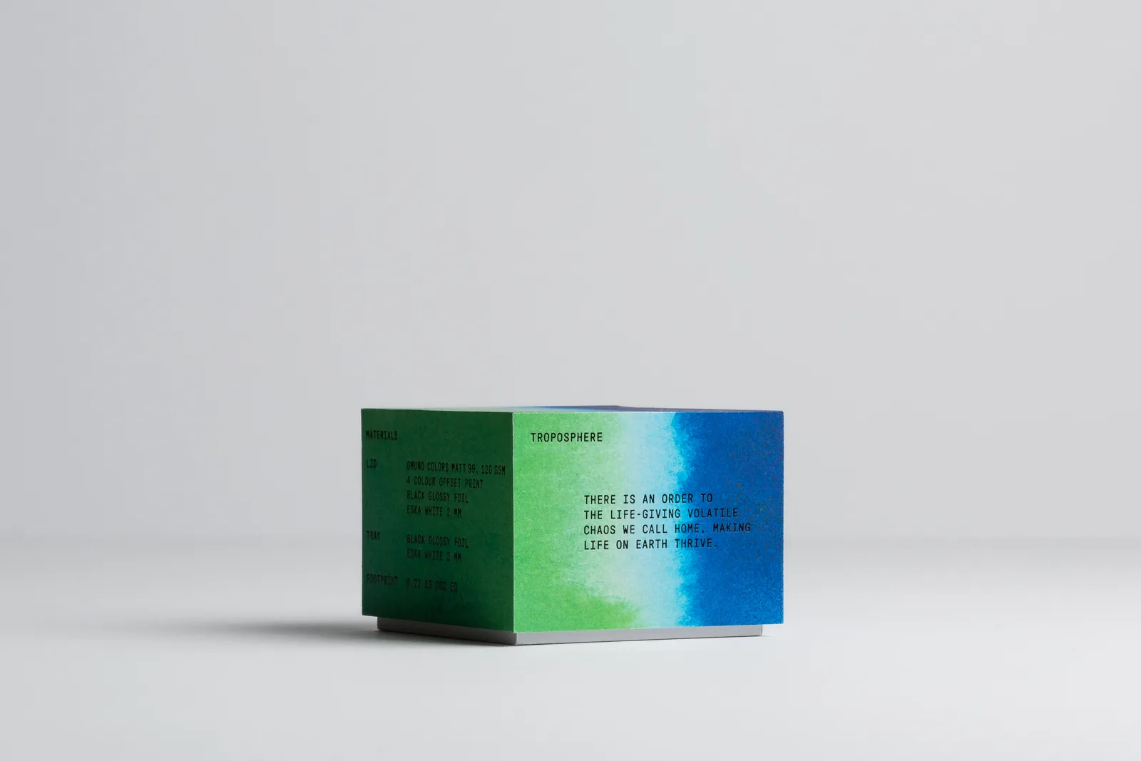 GBGT Box 'A Lovely Atmosphere' packaging by Bedow