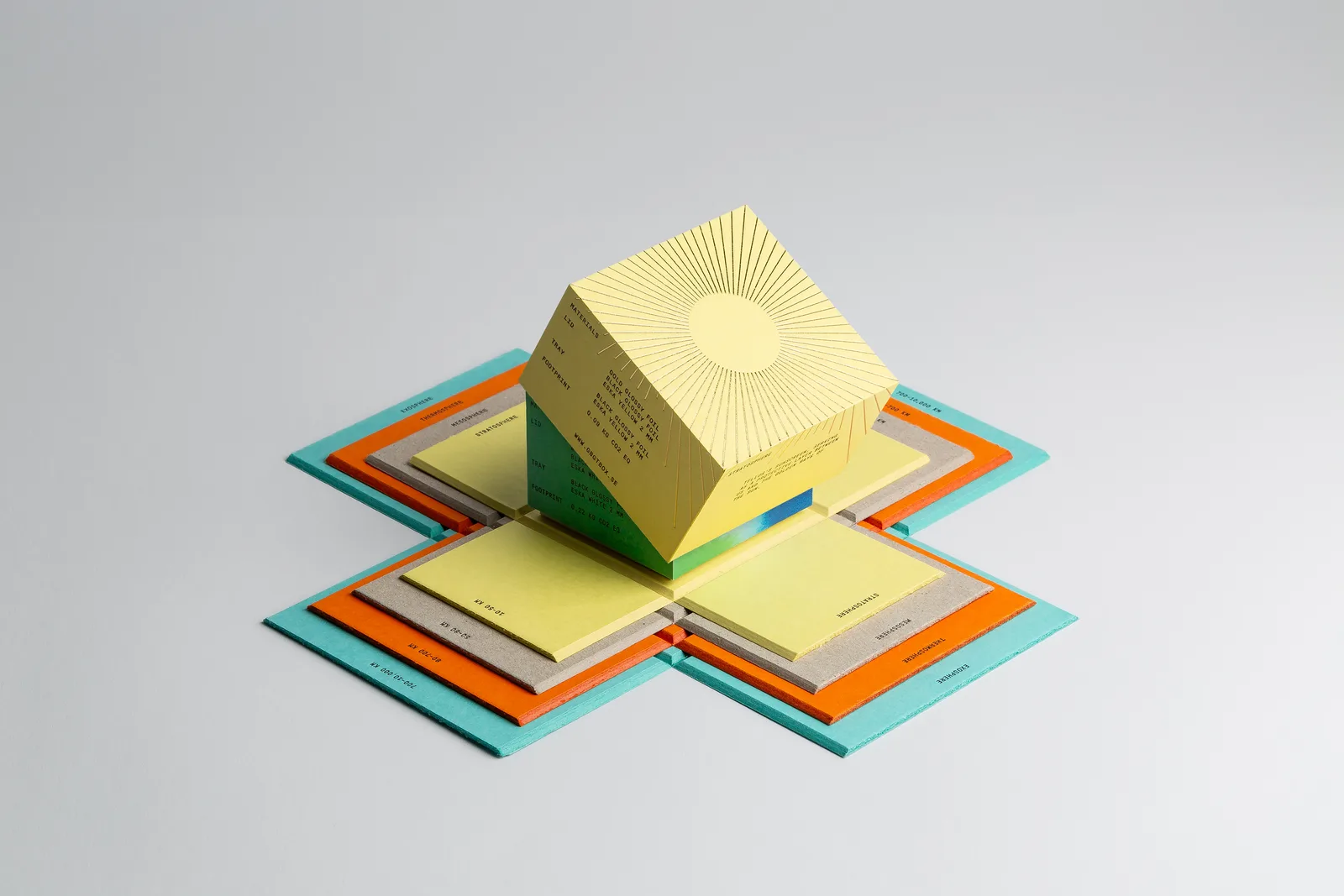 GBGT Box 'A Lovely Atmosphere' packaging by Bedow