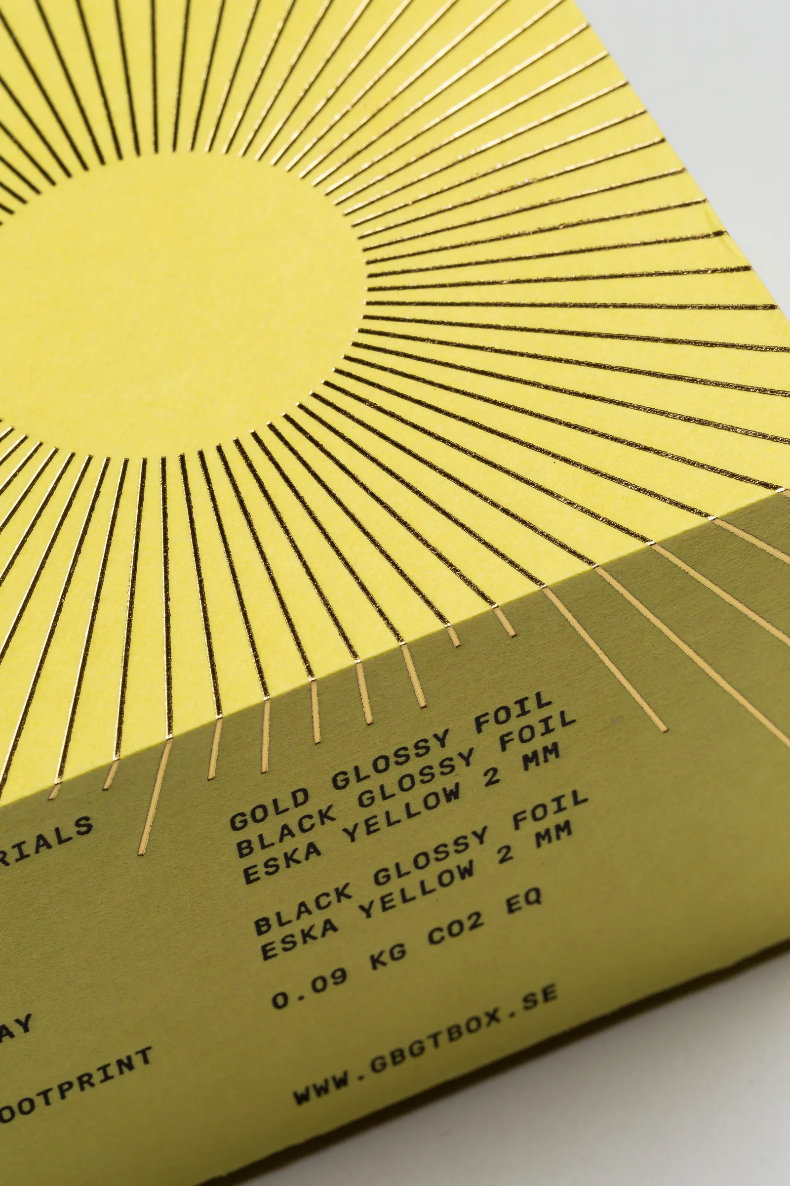 GBGT Box 'A Lovely Atmosphere' packaging by Bedow