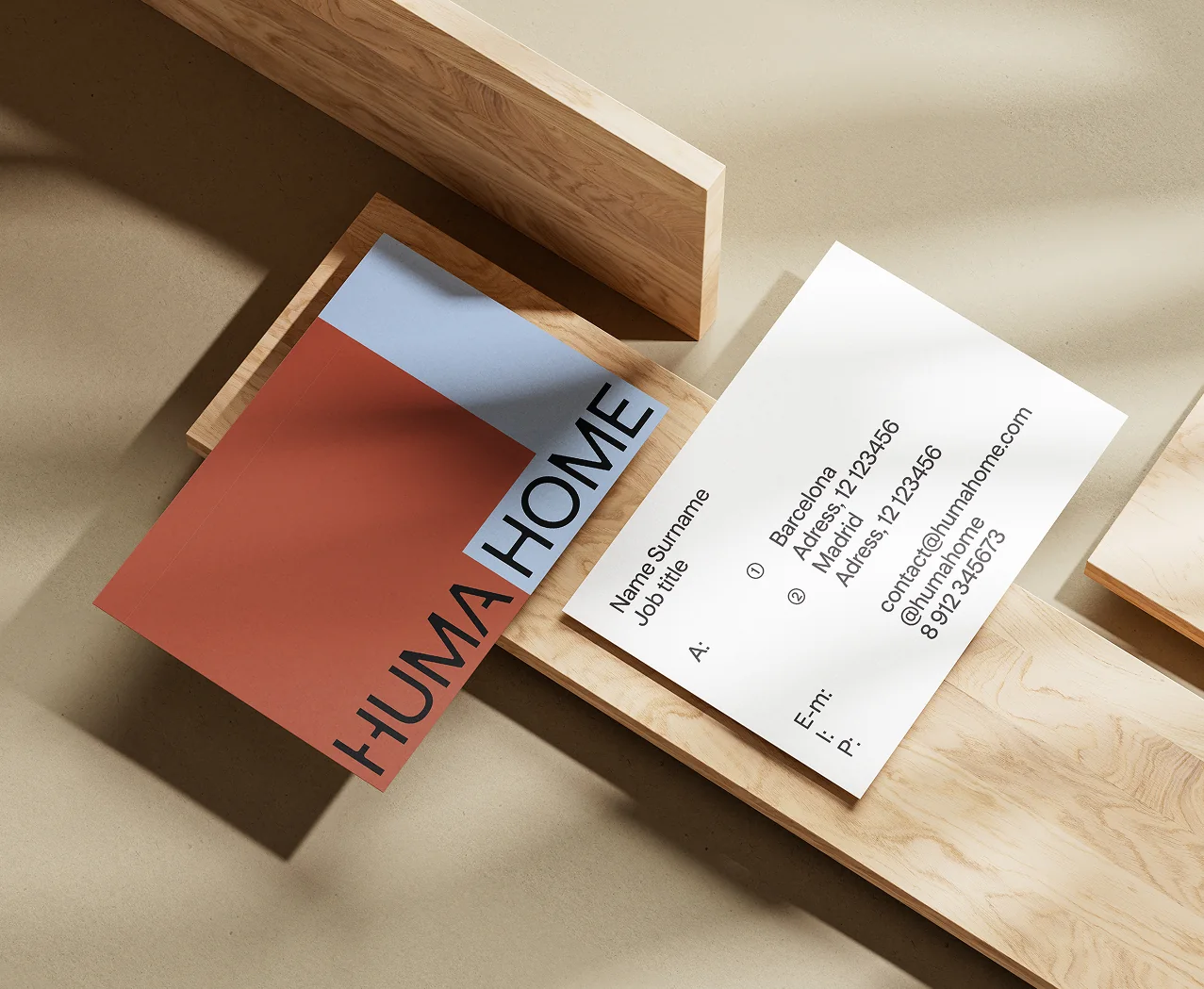 HumaHome brand identity by Kidults - Visual 10