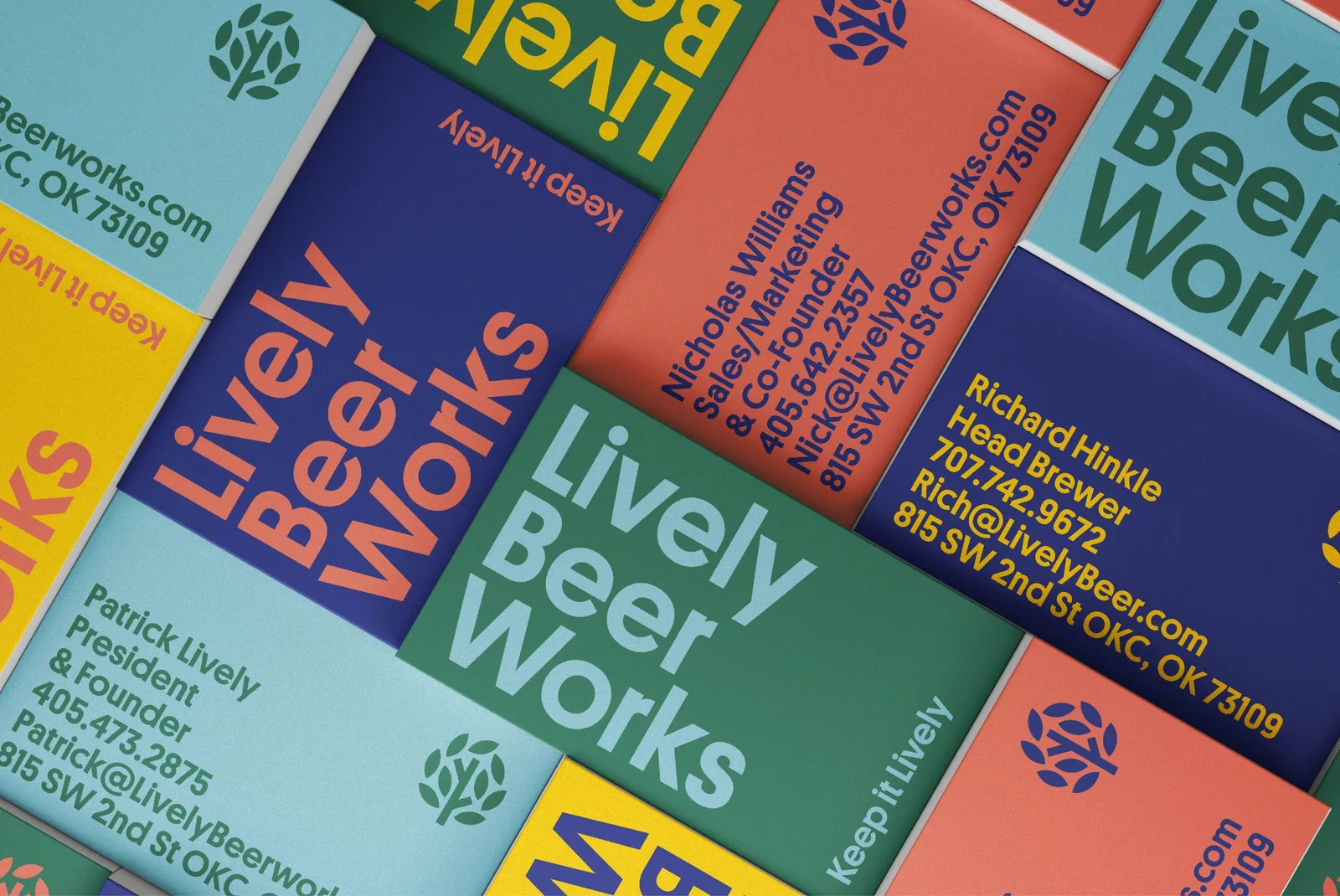 Lively Beerworks brand identity design by Switch (6)