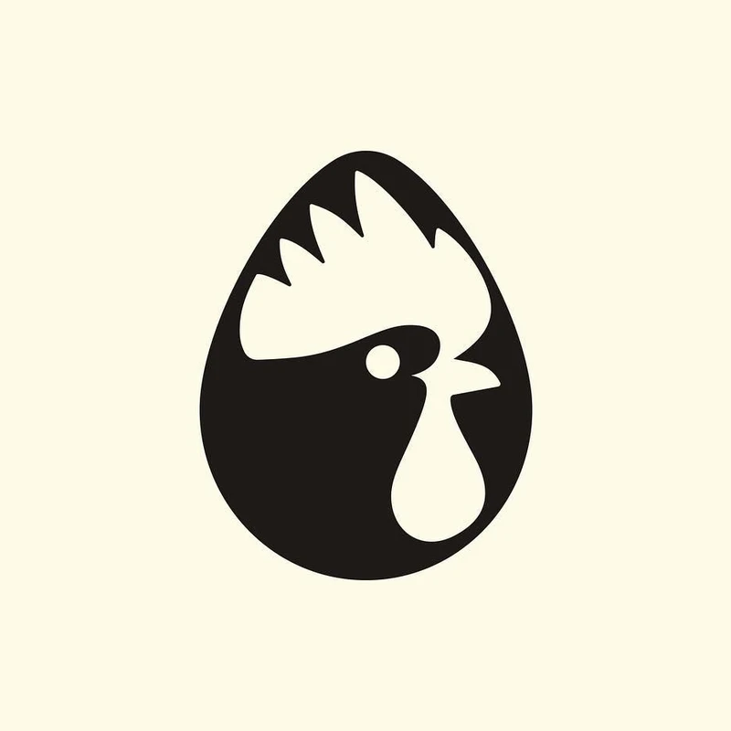 Poultry Processing, Vilnius, 1960s Logo brand identity by R. Miknevičius - Visual 0