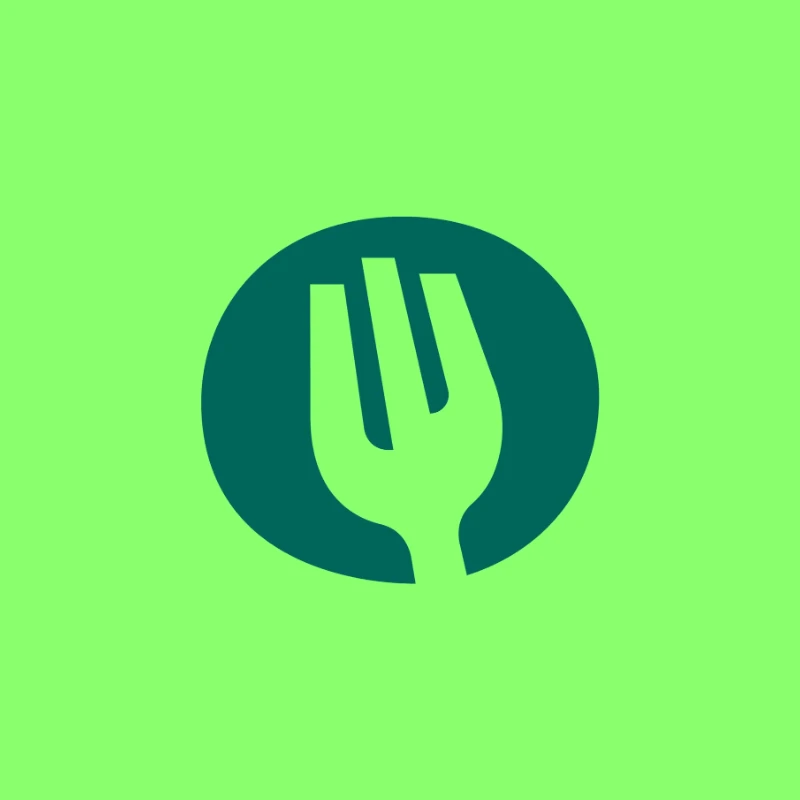 The Fork logo by Design Studio