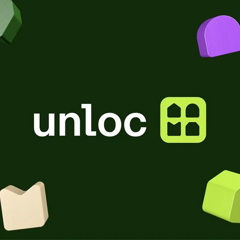 Unloc logo by Heydays Studio