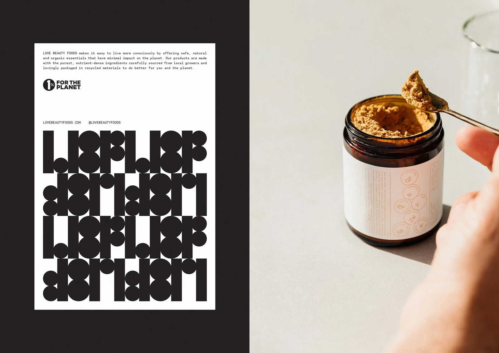 Love Beauty Foods (LBF) brand identity design by MAKEBARDO (9)