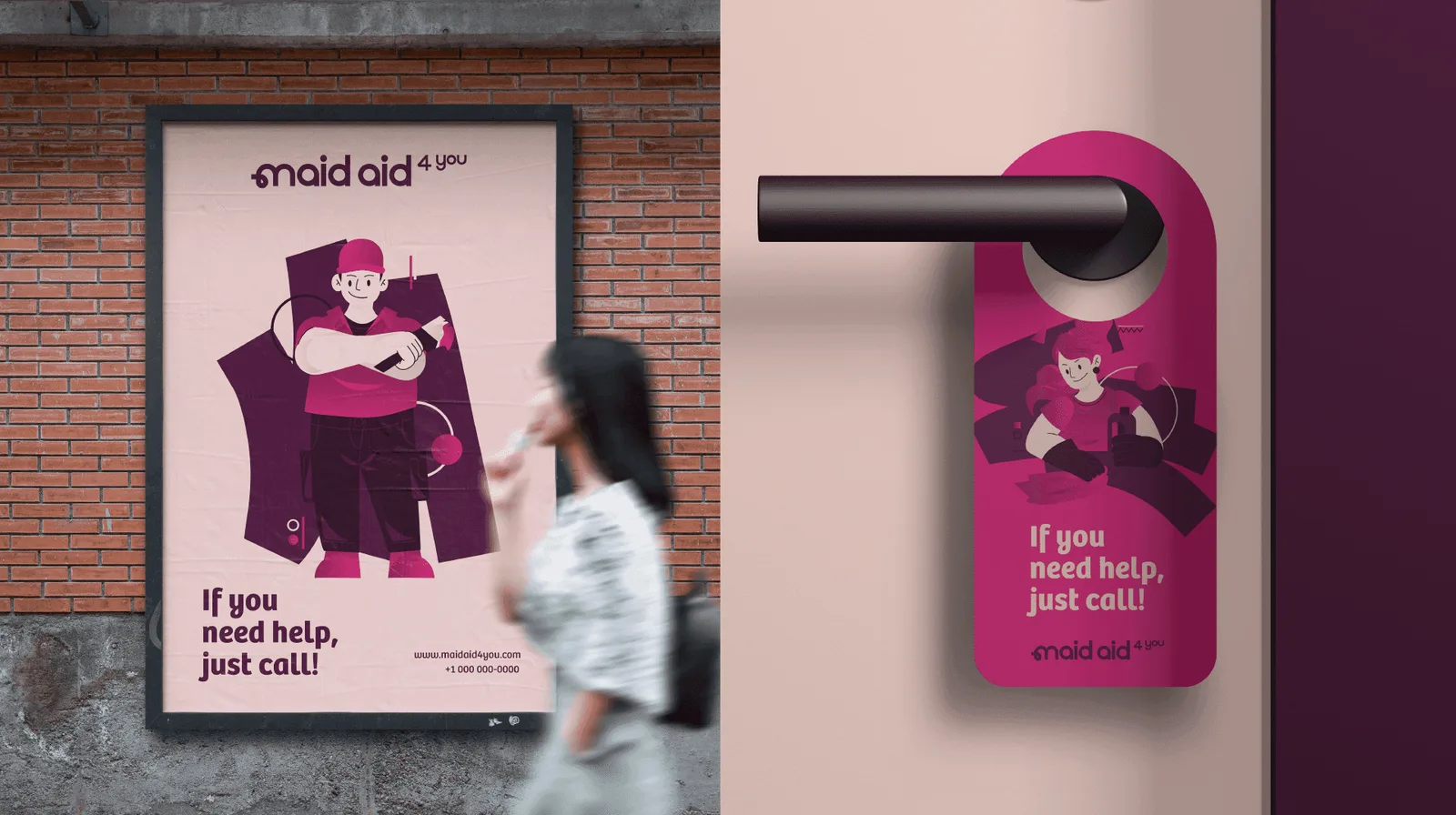 Maid Aid For You brand identity design by KAVE BRANDS (4)