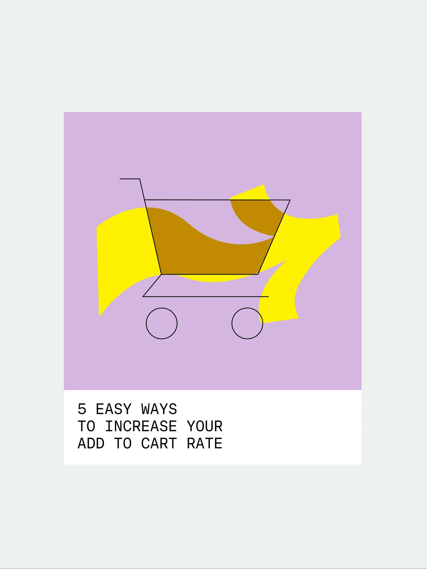 Shopping cart illustration for an add-to-cart guide