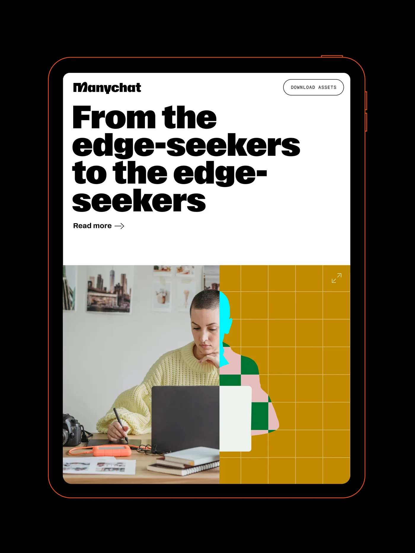 Article layout on a phone: From the edge-seekers to the edge-seekers