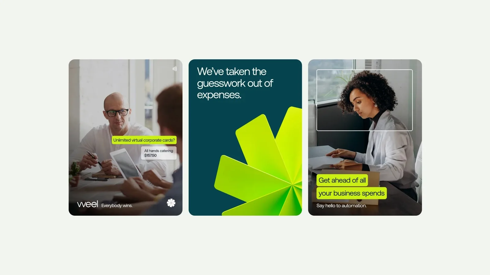 Weel: Making expenses everyone’s responsibility brand identity by re.design