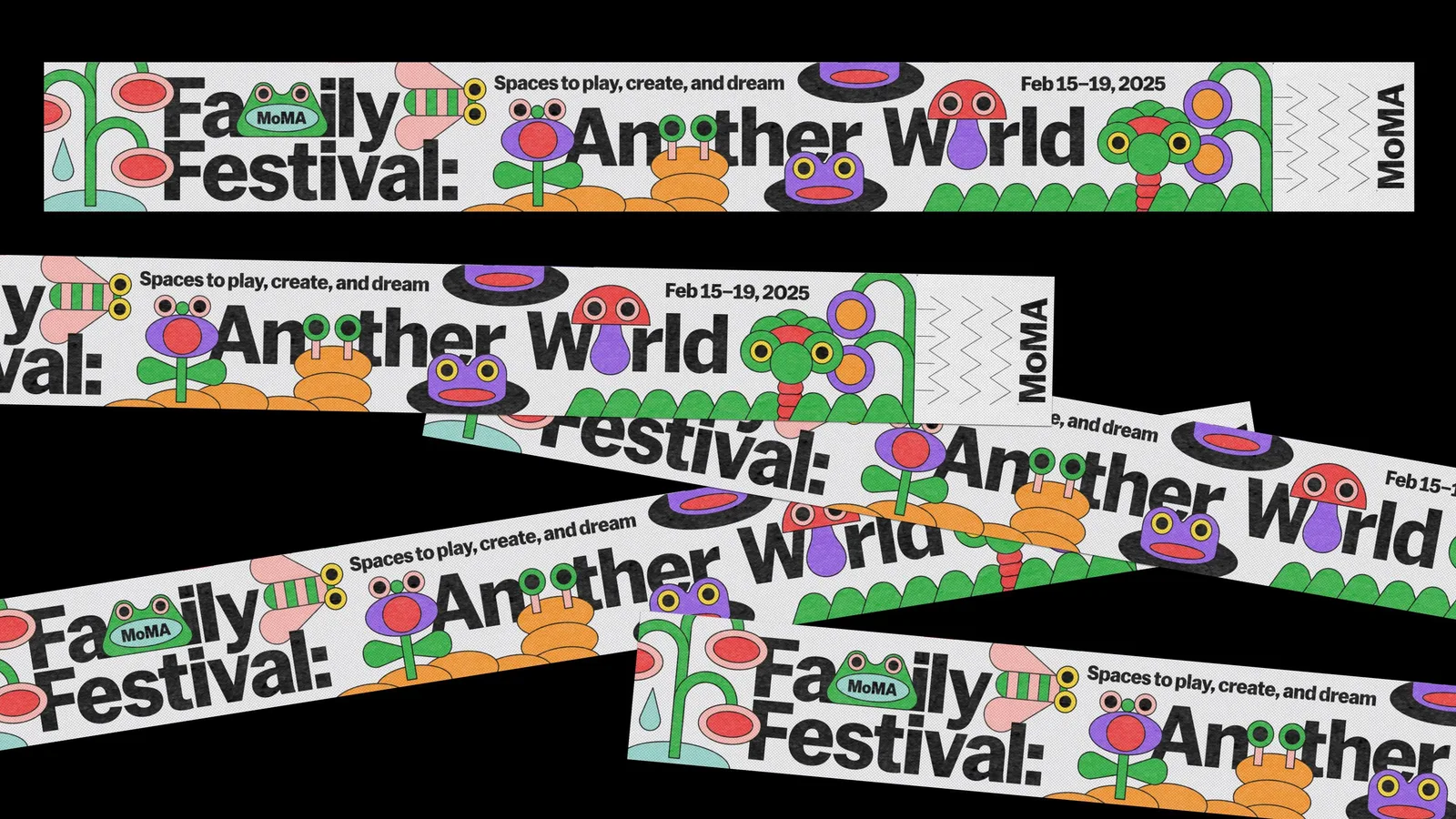 MoMA Family Festival wristbands by Little Troop