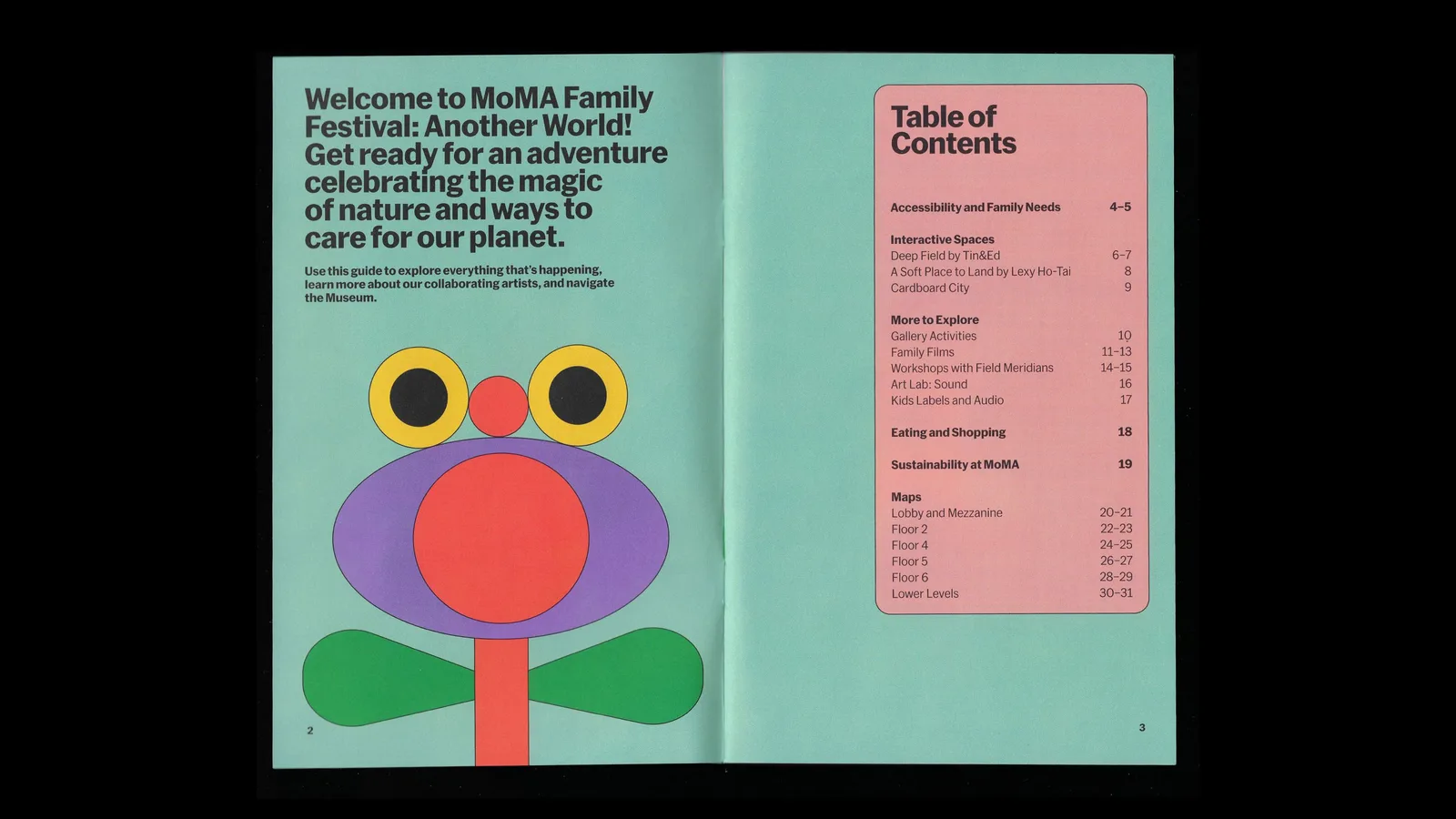 MoMA Family Festival out-of-home campaign in New York by Little Troop