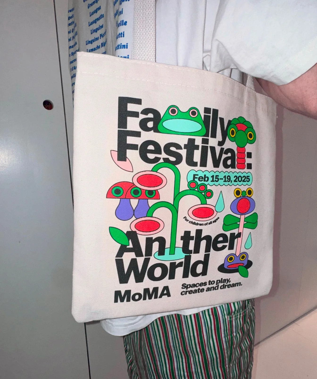 MoMA Family Festival identity by Little Troop
