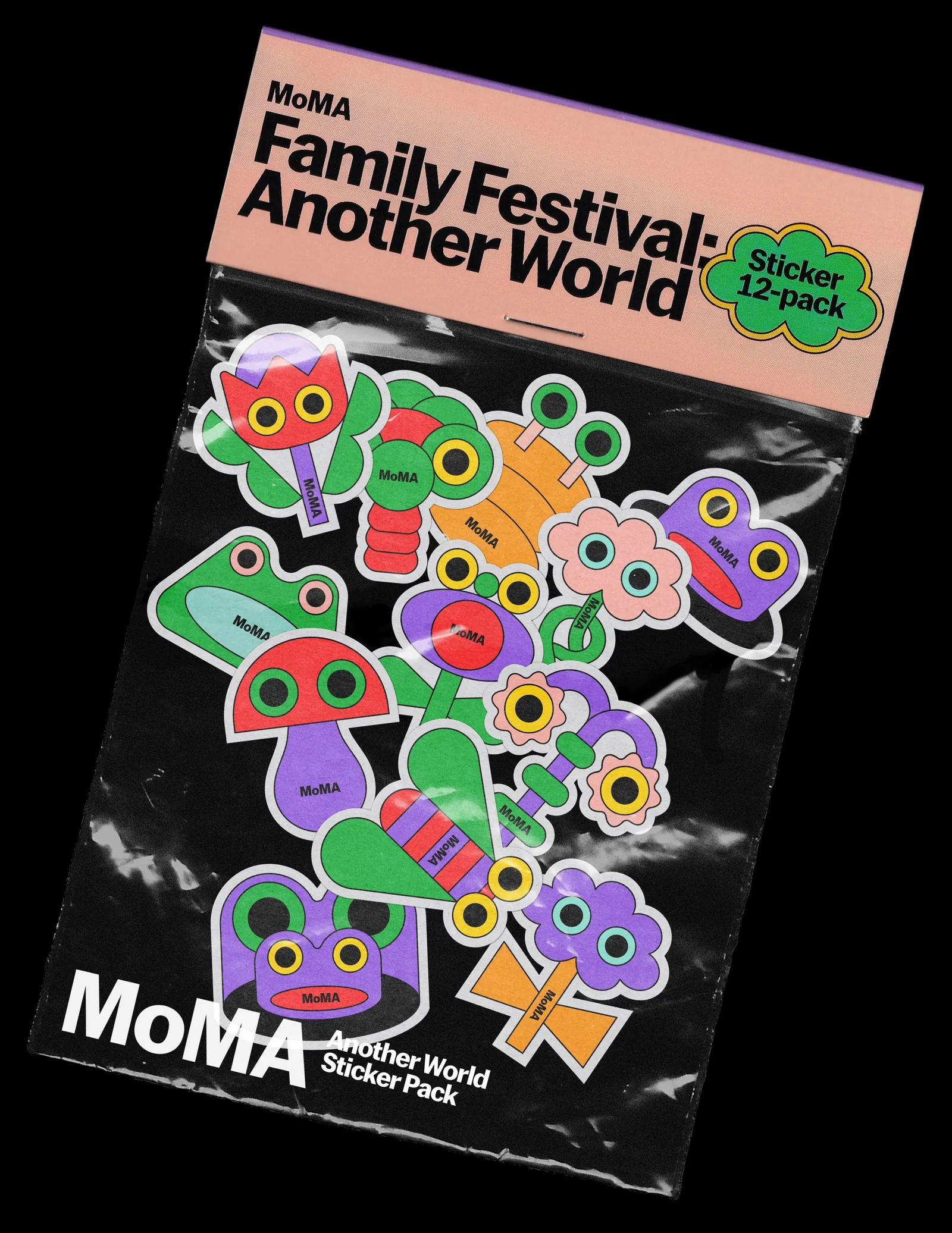MoMA Family Festival identity by Little Troop