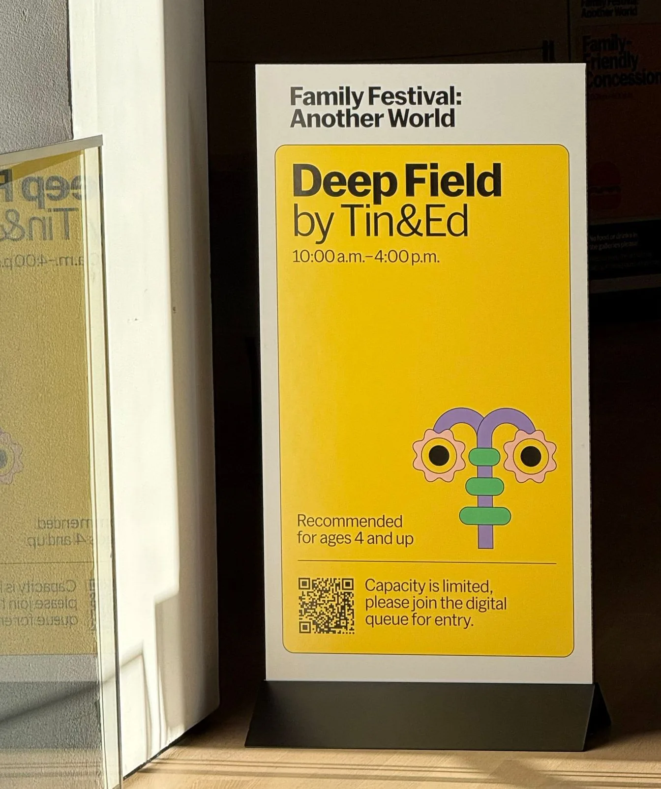 MoMA Family Festival program spread by Little Troop