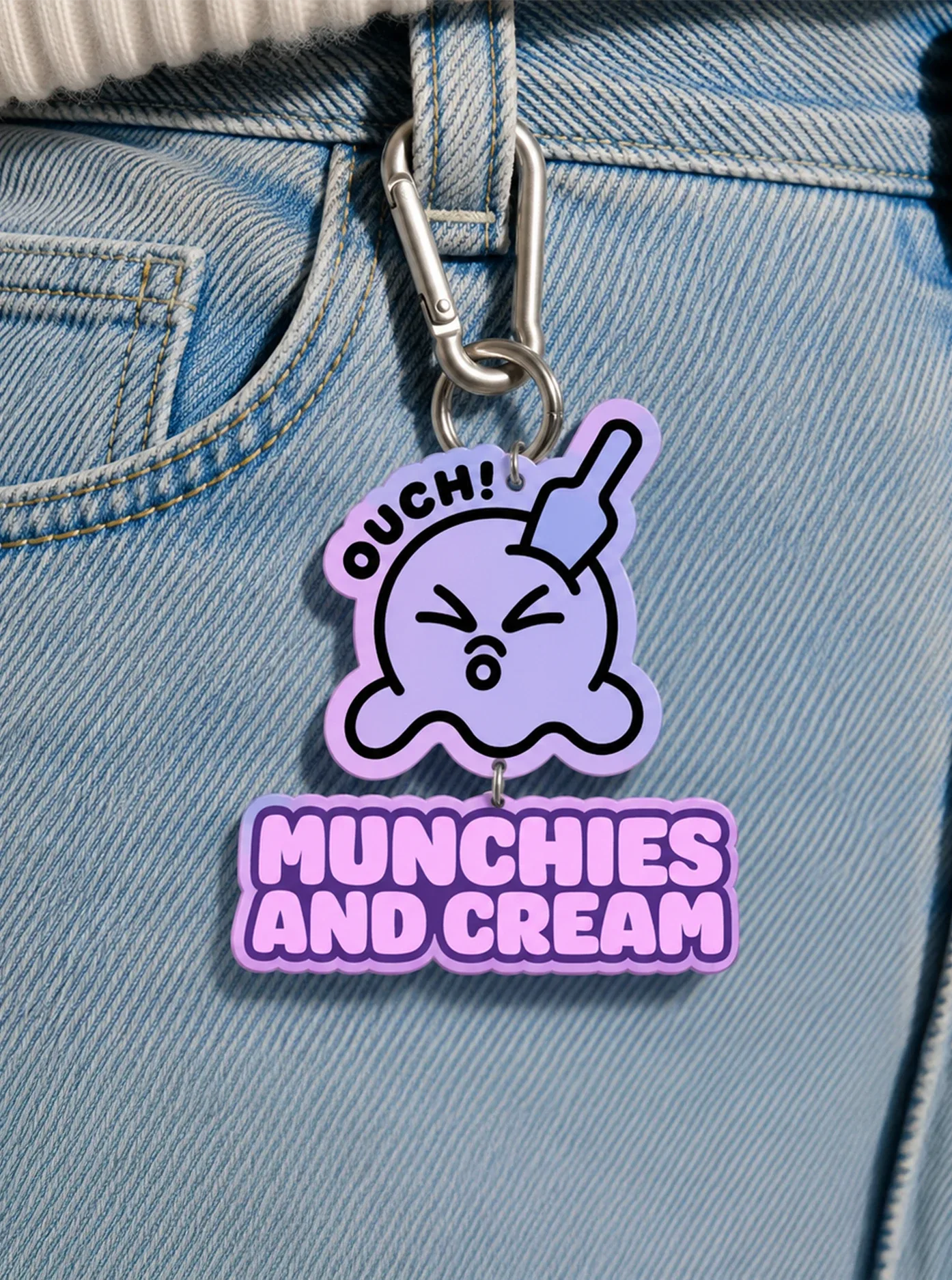 Munchies and Cream ice cream brand identity by Two26