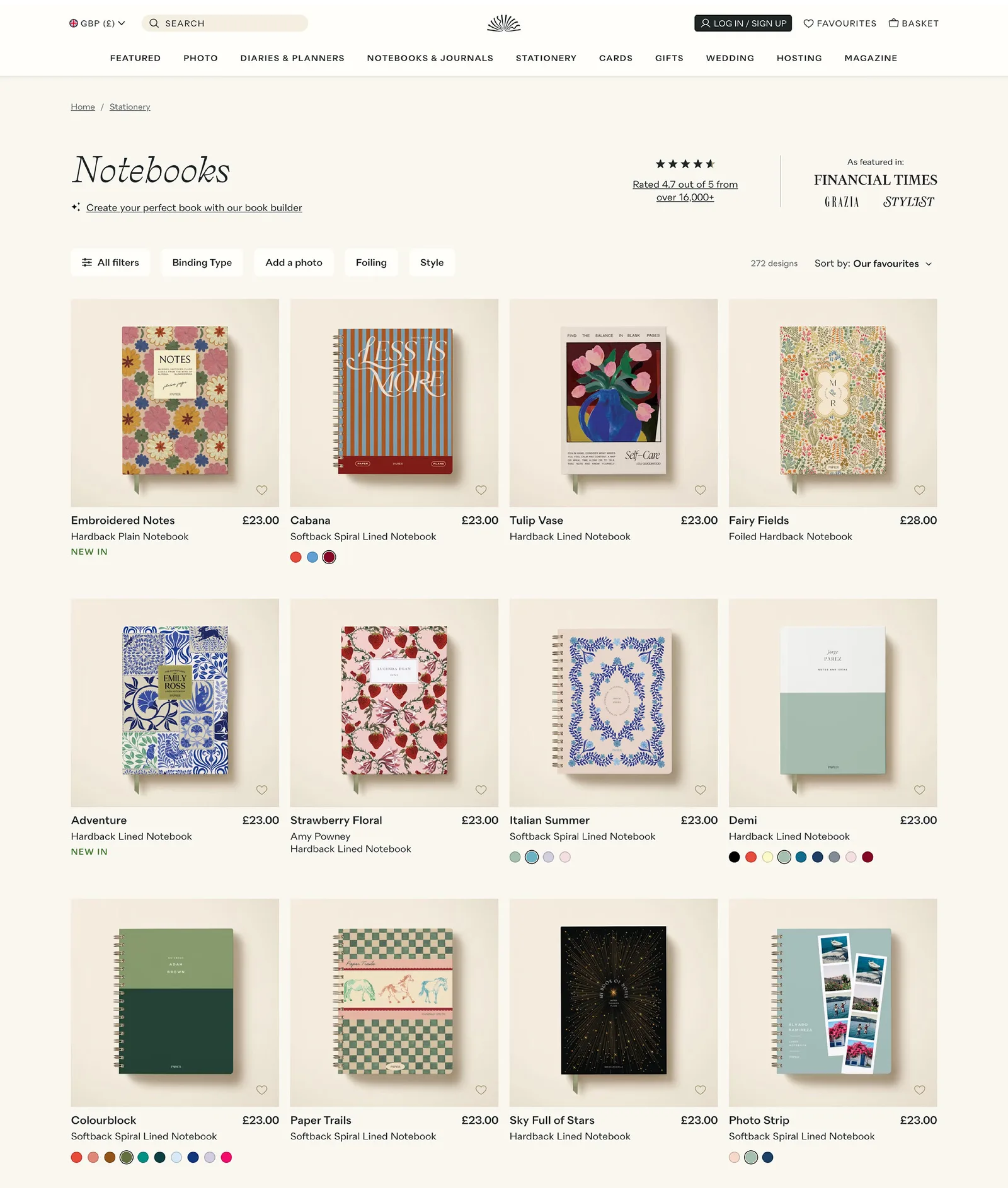 Papier brand identity design by Ragged Edge