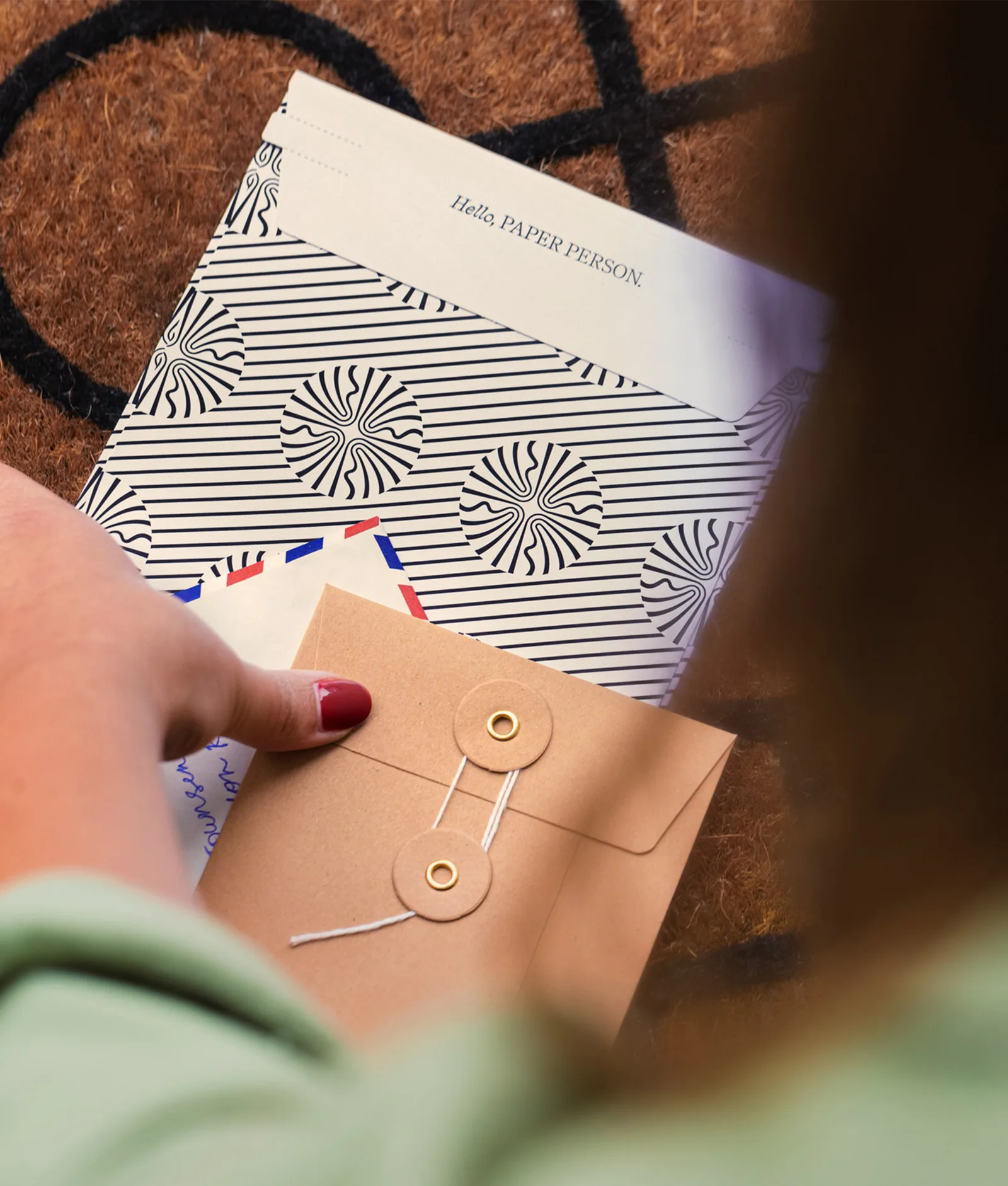Papier brand identity design by Ragged Edge