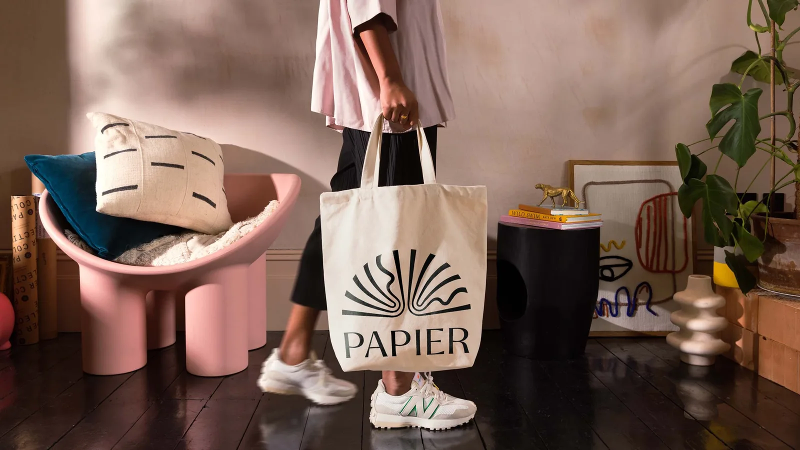 Papier brand identity design by Ragged Edge