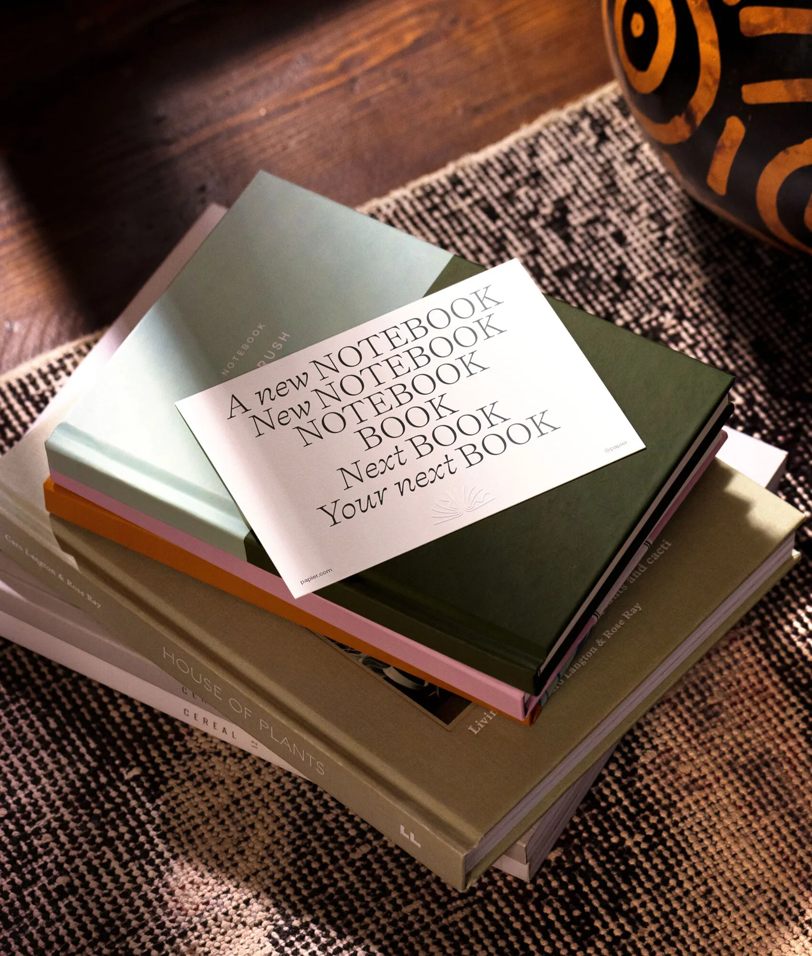 Papier brand identity design by Ragged Edge