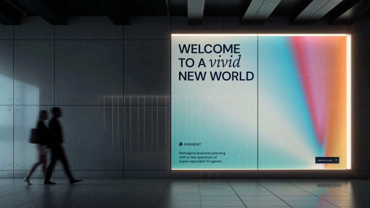 Pigment brand identity by Fiasco