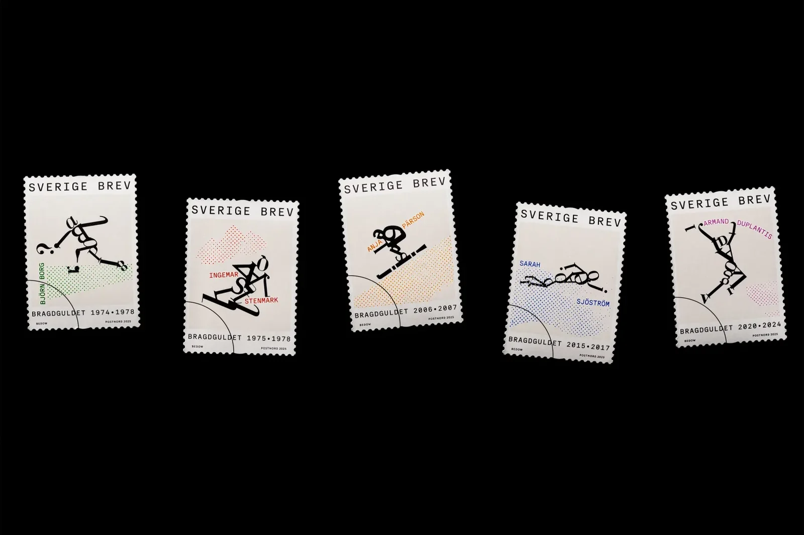 PostNord Bragdguldet brand identity