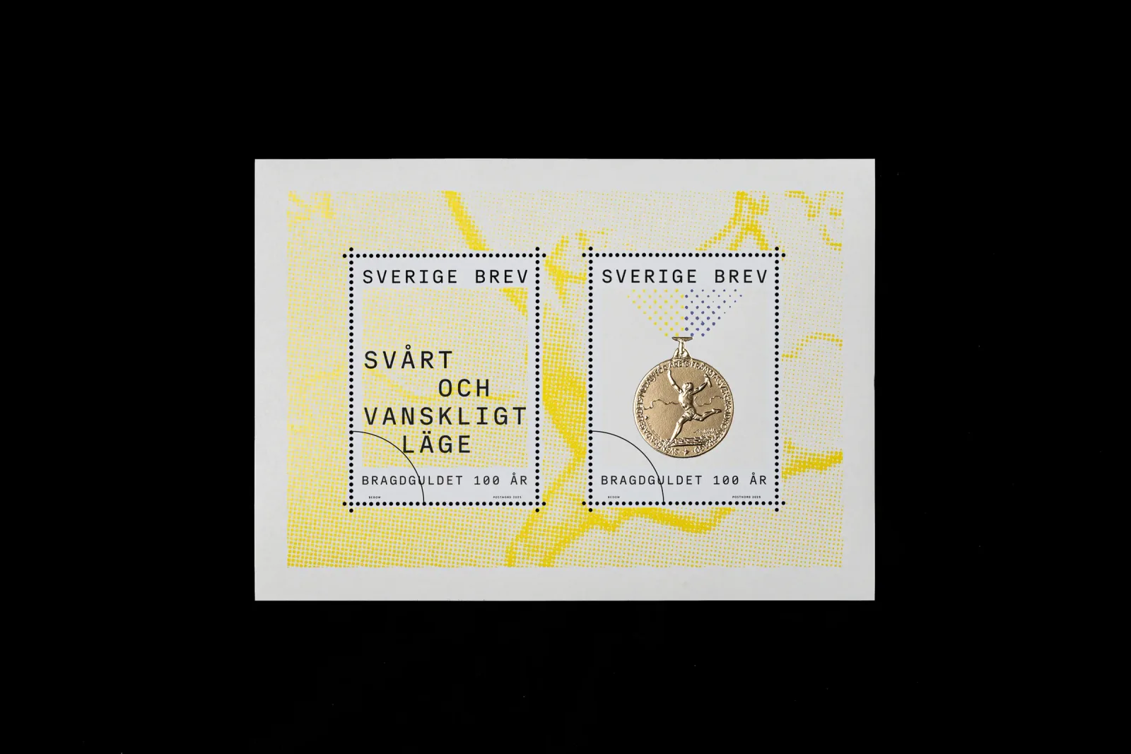 PostNord Bragdguldet stamps by Bedow