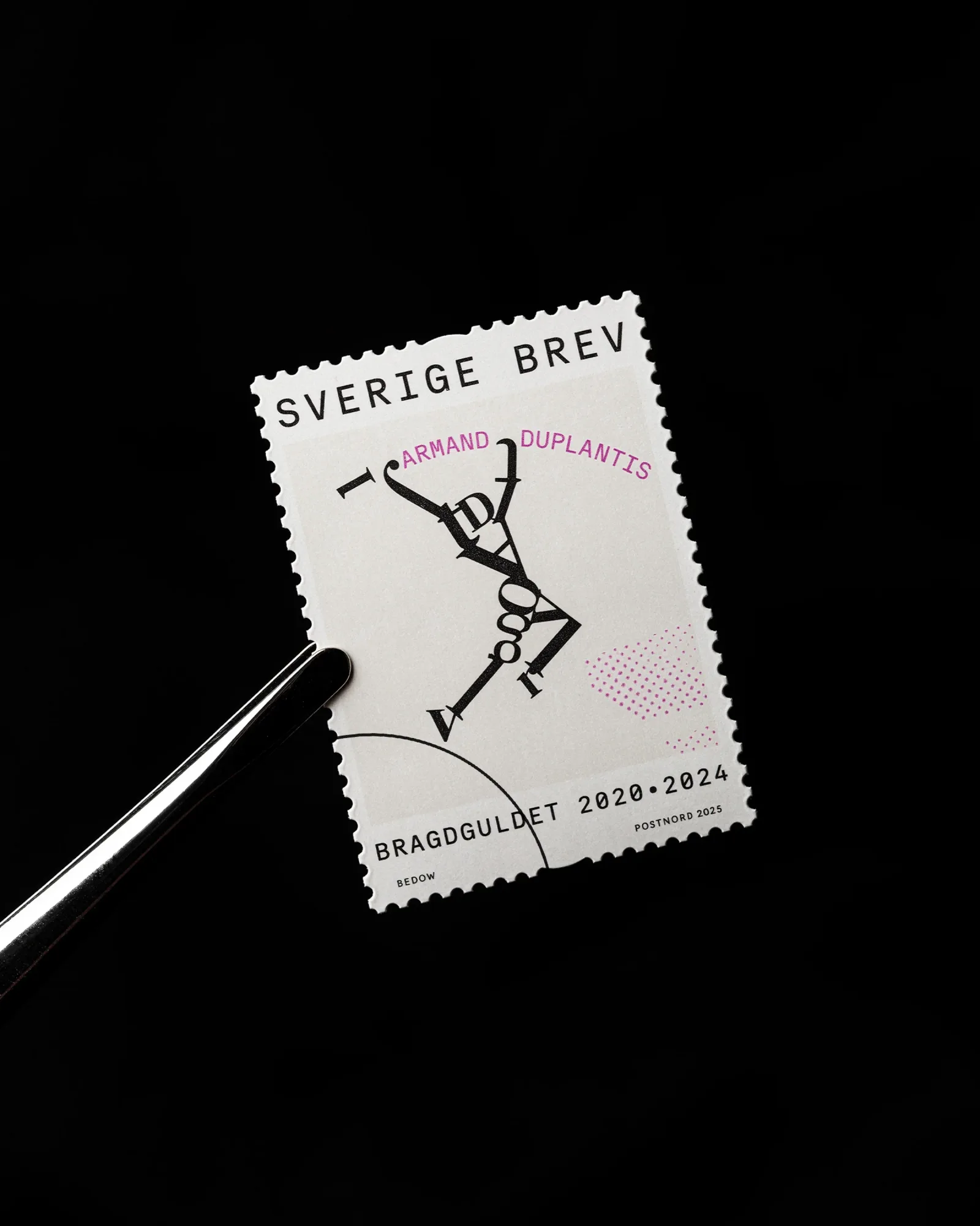 PostNord Bragdguldet stamps by Bedow