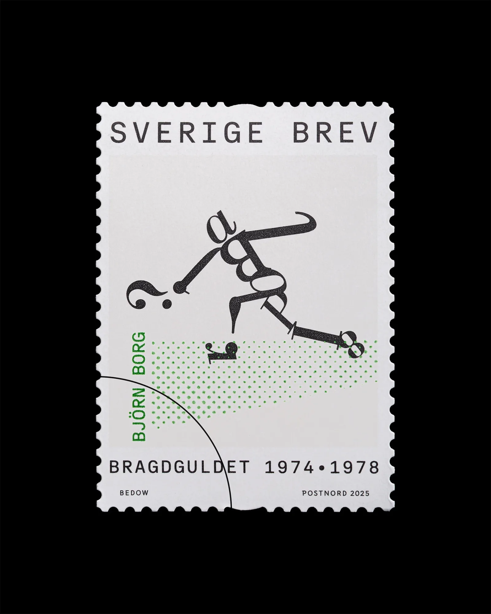 PostNord Bragdguldet stamps by Bedow