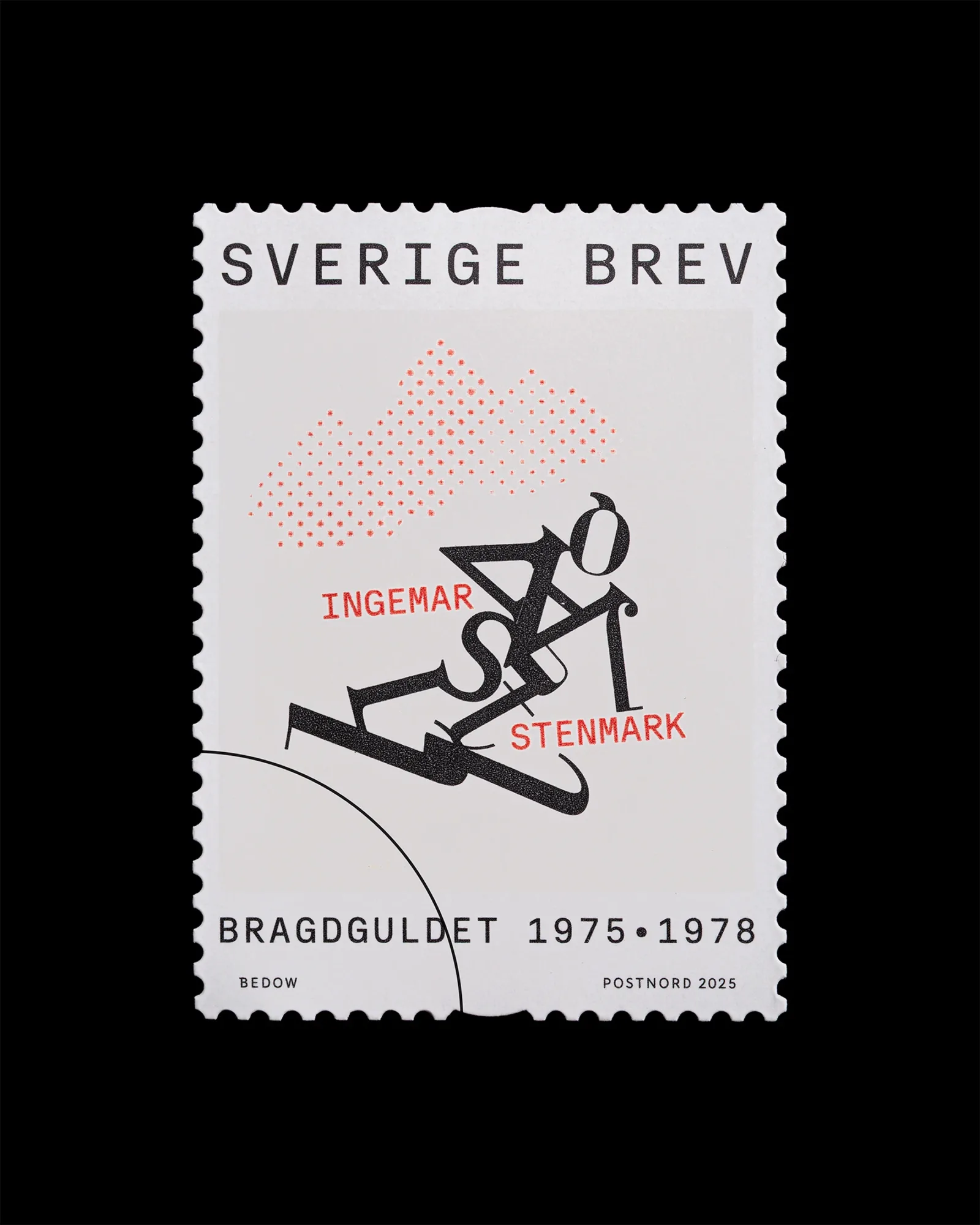 PostNord Bragdguldet stamps by Bedow