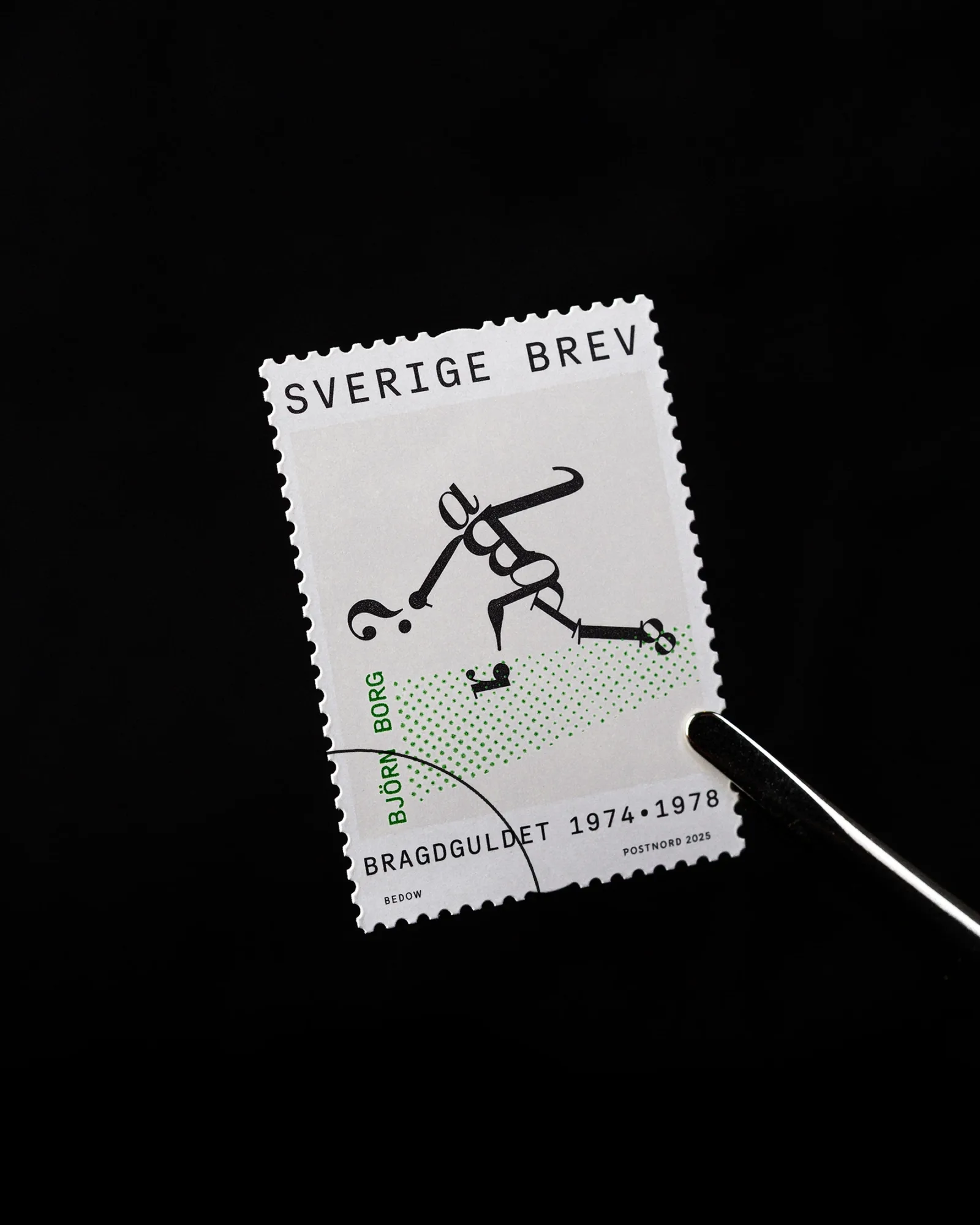 PostNord Bragdguldet stamps by Bedow