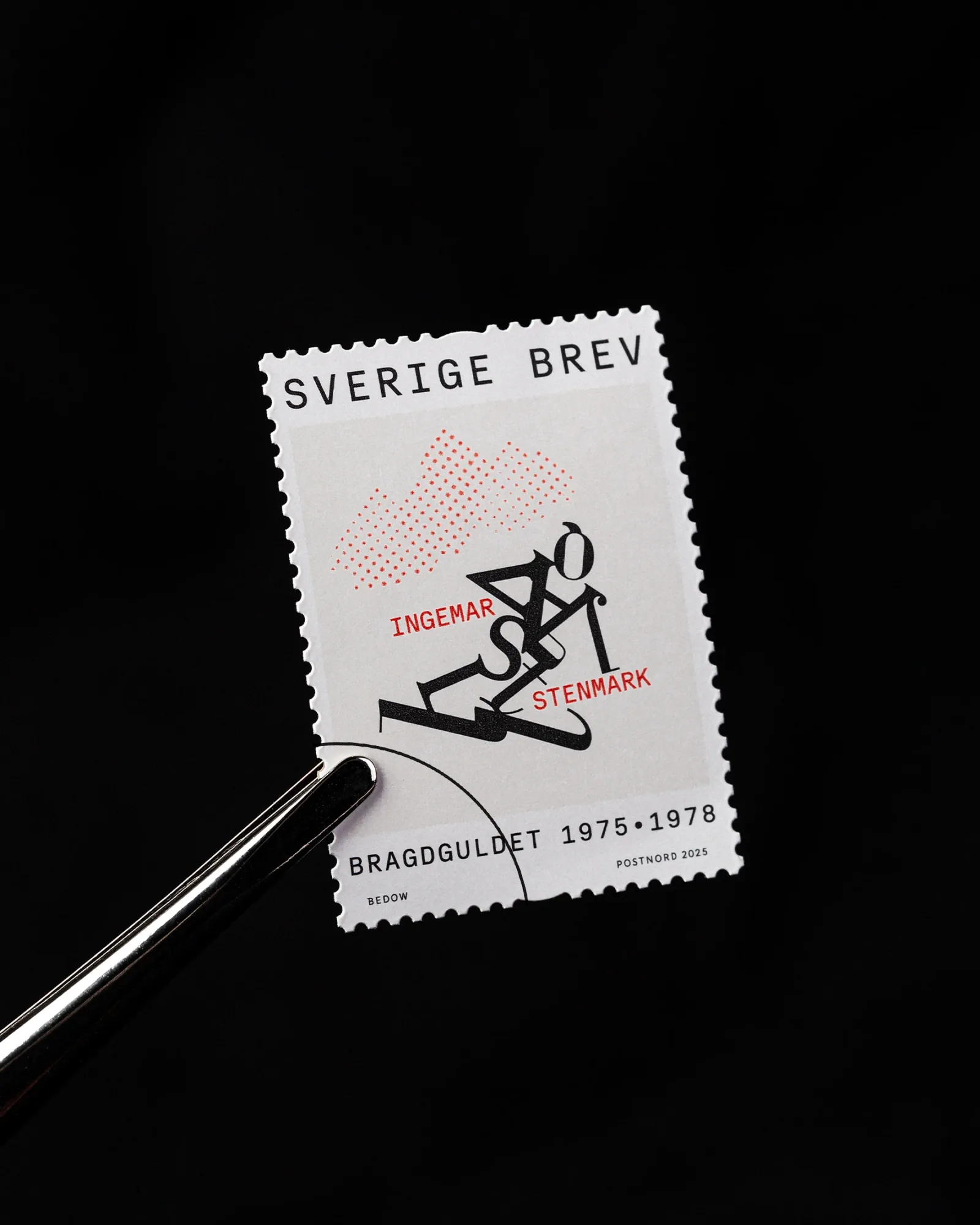 PostNord Bragdguldet stamps by Bedow